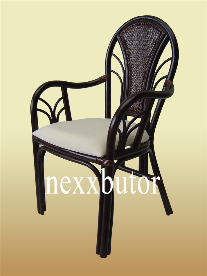 Rattan étkező szék |  DC-01WB | rattan szék | Nexx Rattan