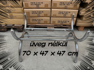 Dohányzóasztal 1077C, üveg nélkül