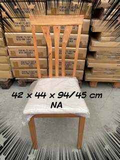 Fa szék -1 natúr étkező szék